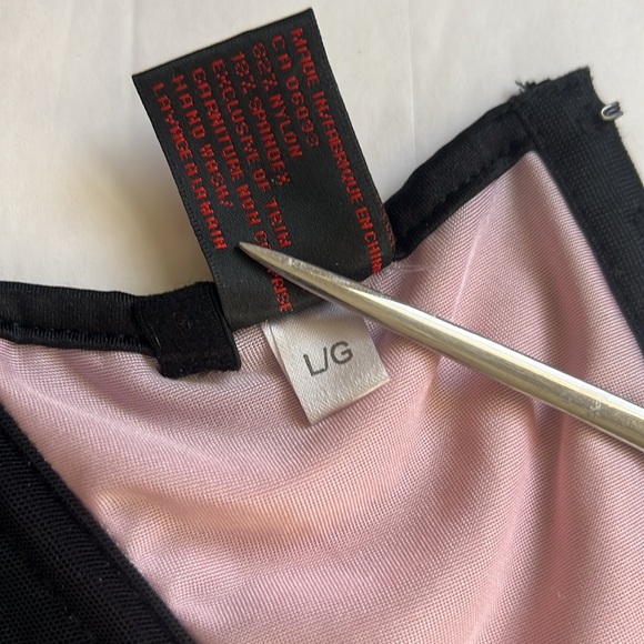 Strapless Corset Lace Underwire Corset Bra – Size Large - Picture 9 of 12